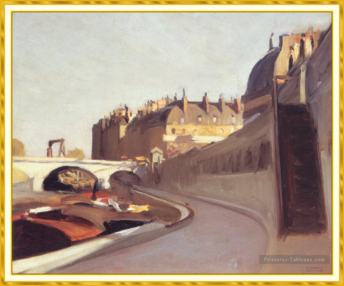 les grands augustins quaid Edward Hopper Peintures à l'huile